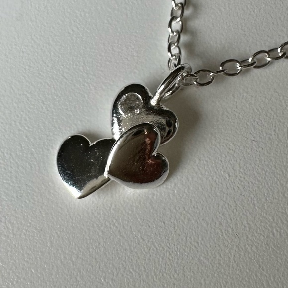 Sterling Silver Heart Necklace - Picture 10 of 10